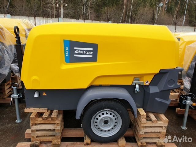 Дизельный компрессор XAS 88 Atlas Copco