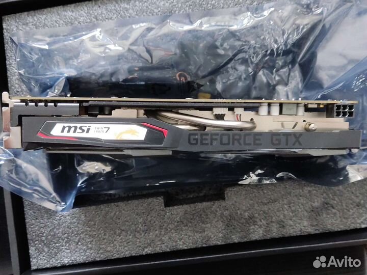 Видеокарта MSI 1650 Super неисправна