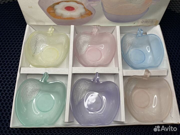 Набор стеклянных пиал