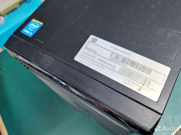 Офисный пк HP ProDesk 400 G2 MT i3-4160, GT 730