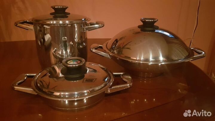 Zepter набор кастрюль новое