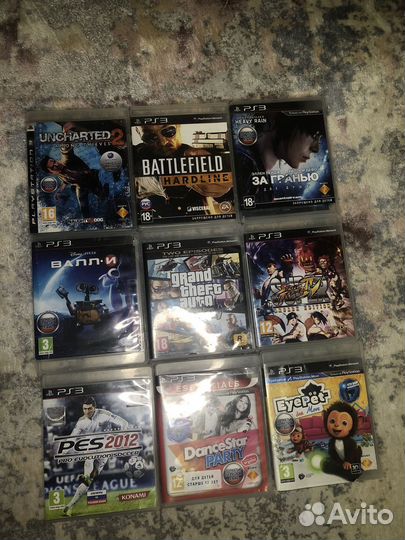 Диски игры на ps3