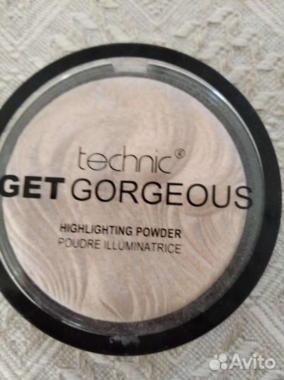 Набор теней kiko milano, хайлайтеры