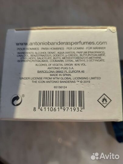 Antonio Banderas туалетная вода The Icon, 100мл