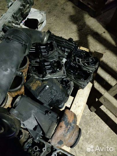 Двигатель Скания DT1202L02 разбор