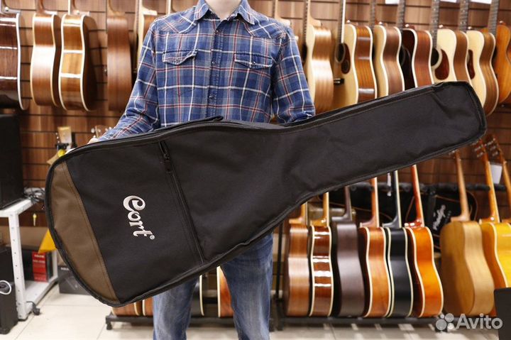 Электроакустическая гитара Cort Earth-Mini-E-ADK-w