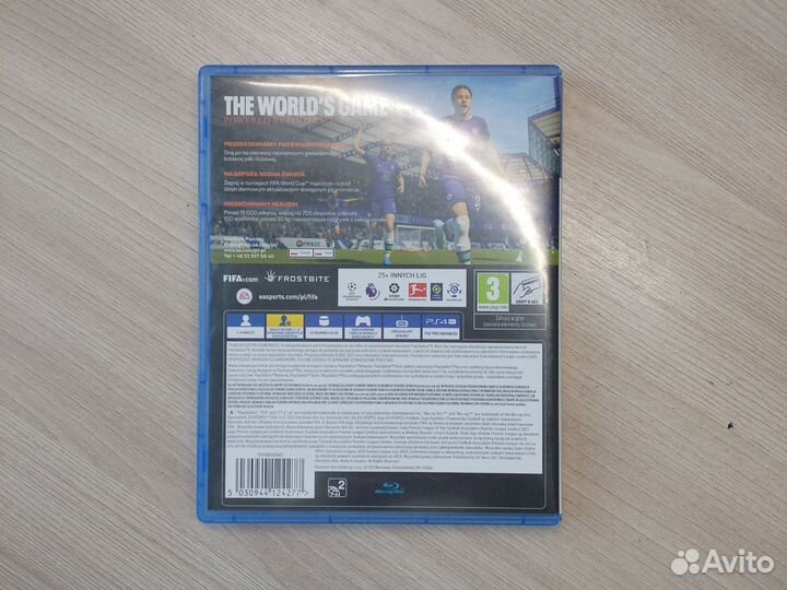 Fifa 23 ps4 диск на русском