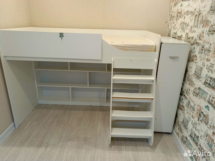 Детская кровать чердак