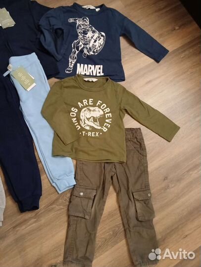 Толстовка, лонгслив, худи и брюки H&M