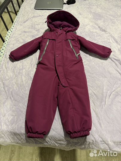 Зимний комбинезон для девочки 98