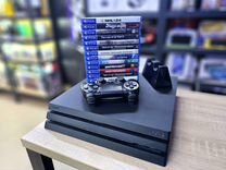 Sony PlayStation 4 pro + игры