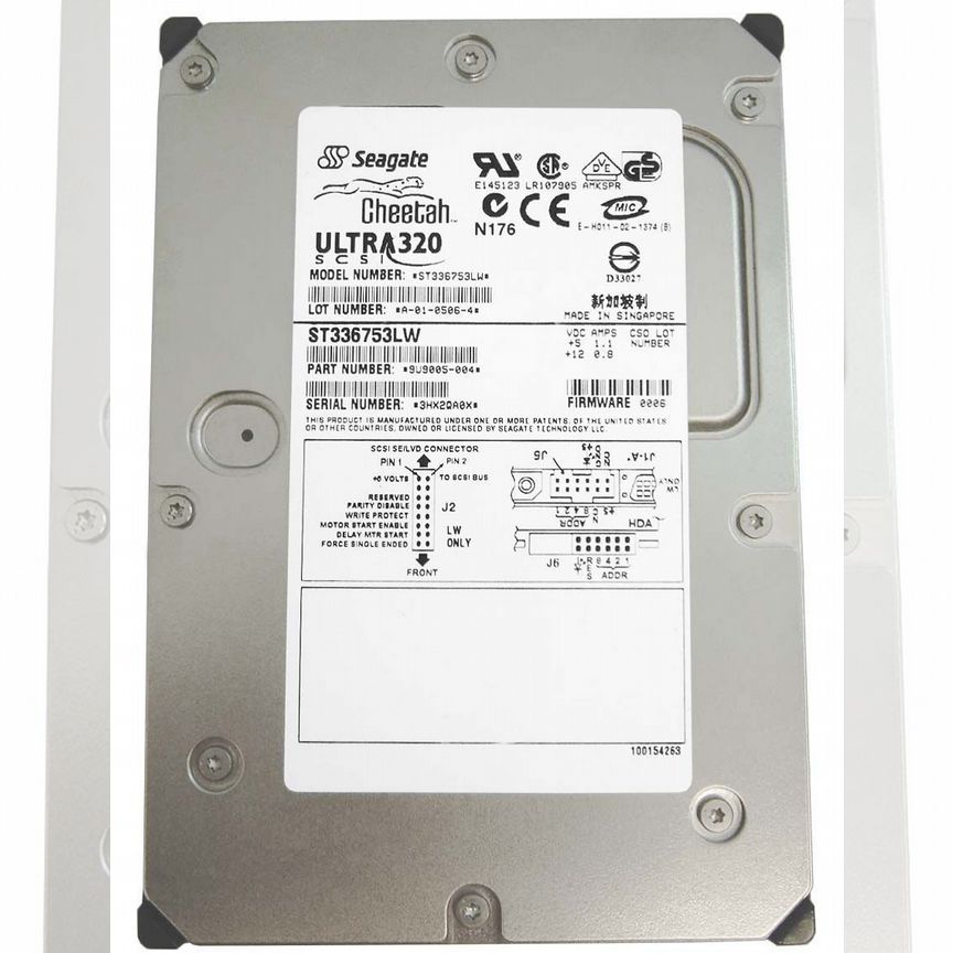 [ST336753LW] Жесткий Диск Seagate 36gb U320scsi 3.5" St336753lw