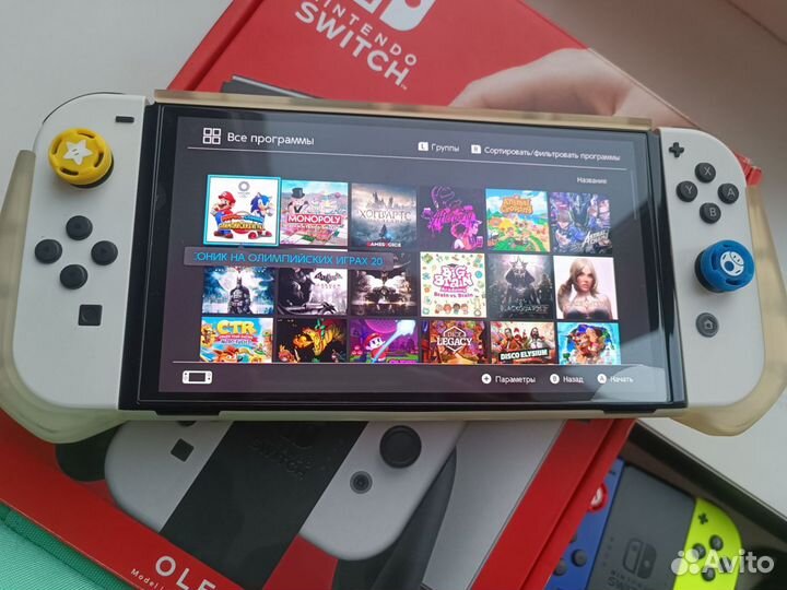 Nintendo Switch Oled Чип Большой Комплект