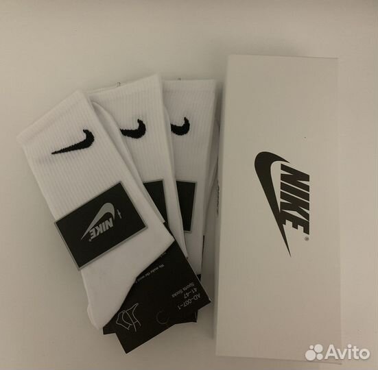 Носки Nike в подарочной коробке