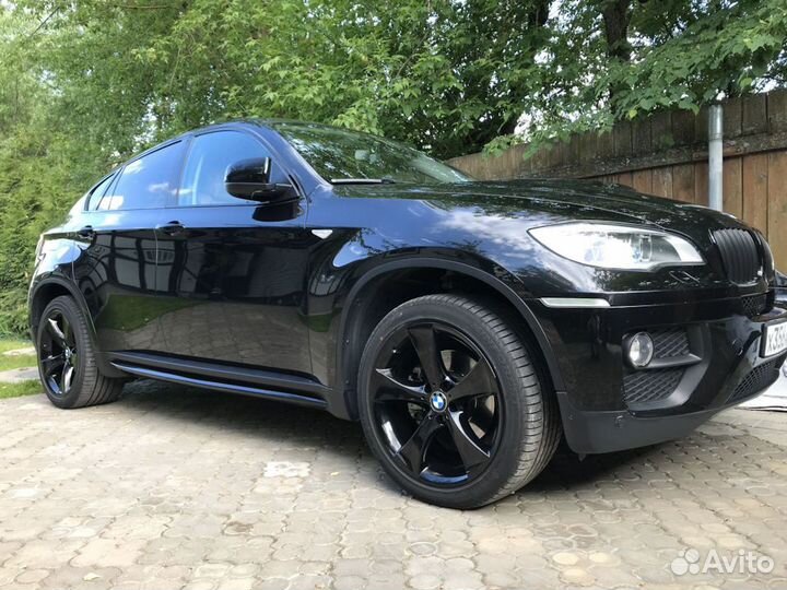 Накладки на пороги Performance x6 e71 ABS пластик