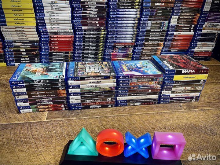 Игры Sony PlayStation 4 Большой Выбор 140 дисков
