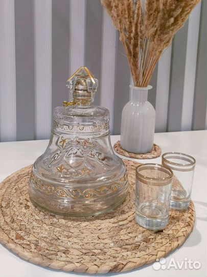 Стеклянная бутылка 1 л