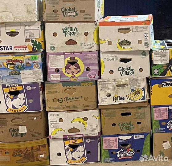 Банановые коробки