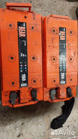 Аккумулятор грузовой 190 ah бу