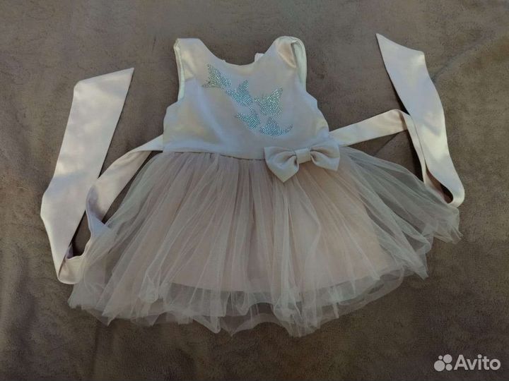 Платье для девочки 80 размер