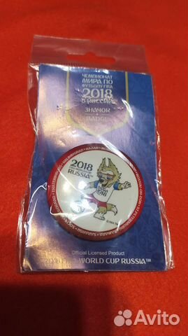 Значок чемпионат мира по футболу 2018