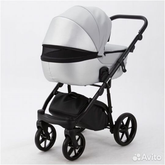 Коляска 2 в 1 Adamex Mateo ECO sd-5 Серая #376519