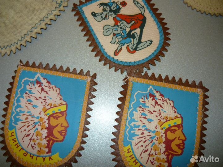 СССР Шеврон нашивка для детской одежды 1970-е годы