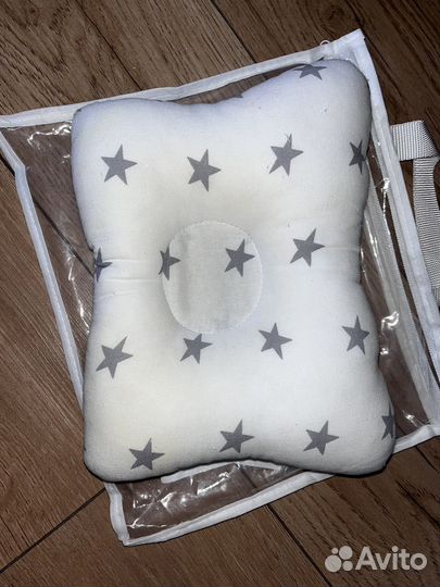 Подушка ортопедическая для новорожденных