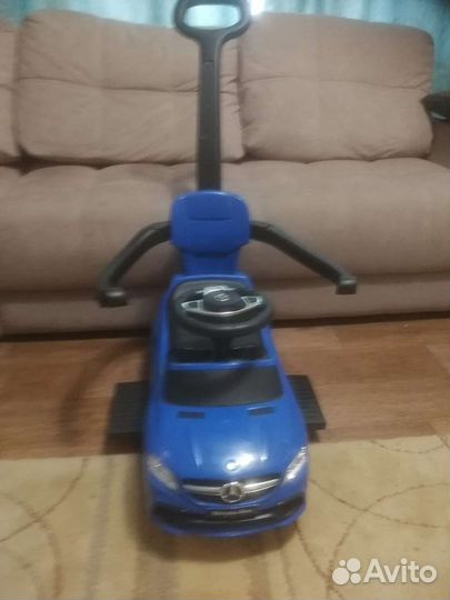 Детская машинка каталка mercedes