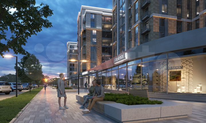 2-к. квартира, 61,3 м², 6/9 эт.