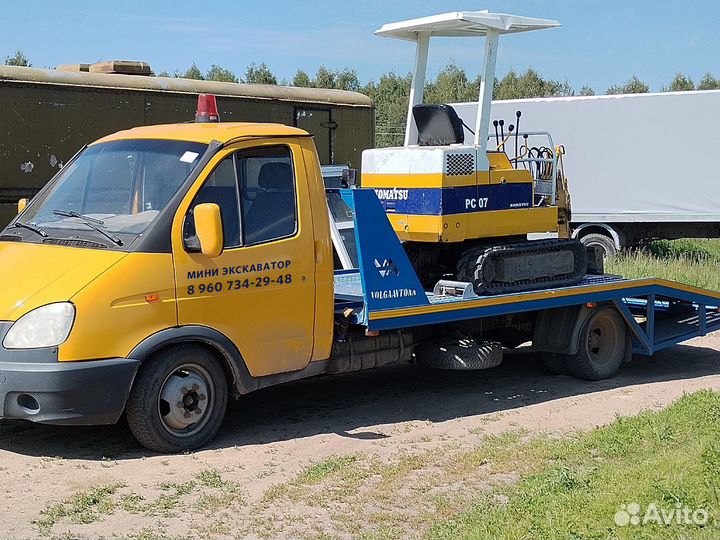 Услуги мини экскаватора, мини экскаватор