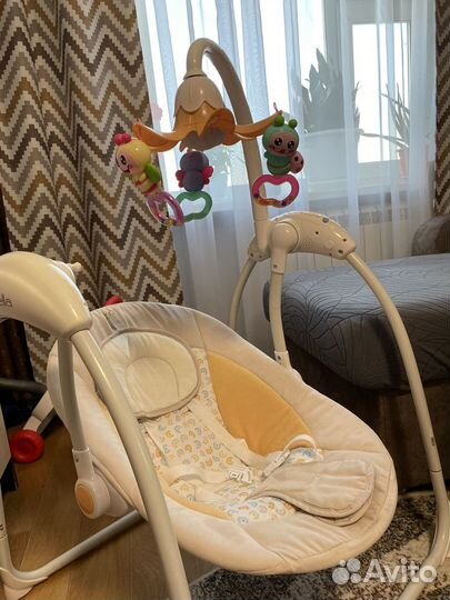 Детские электронные качели