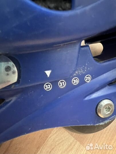 Роликовые коньки детские раздвижные 29-32