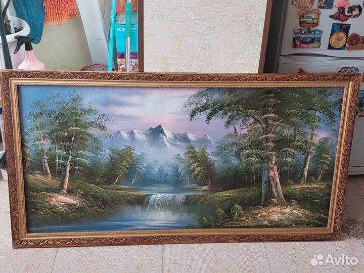 Картина маслом на холсте пейзаж