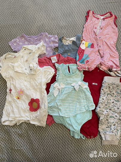 Пакет с вещами с рождения до 6 месяцев лето-осень