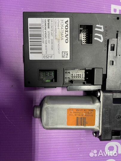 Мотор стеклоподъемника передний правый Volvo S40