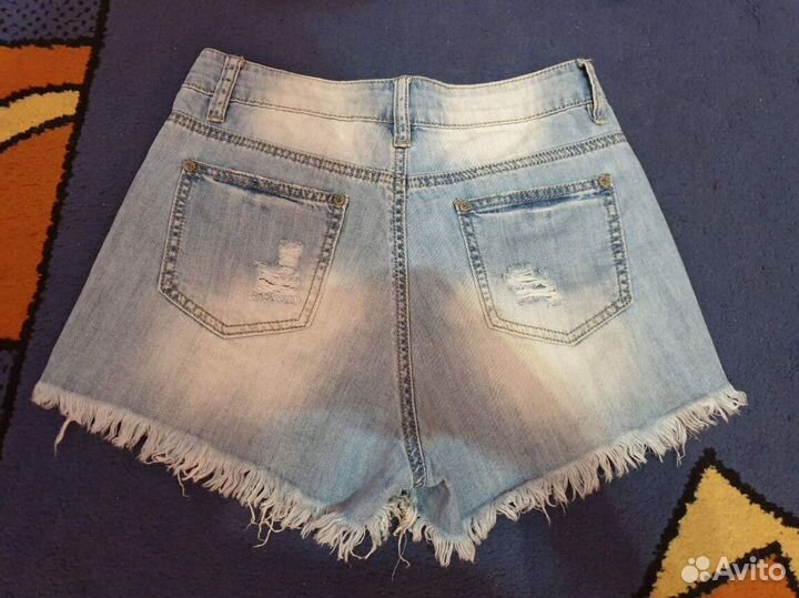 Шорты джинсовые