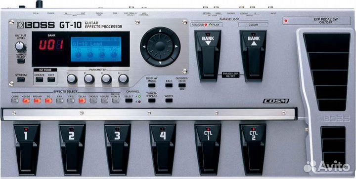 Гитарный процессор Boss GT-10