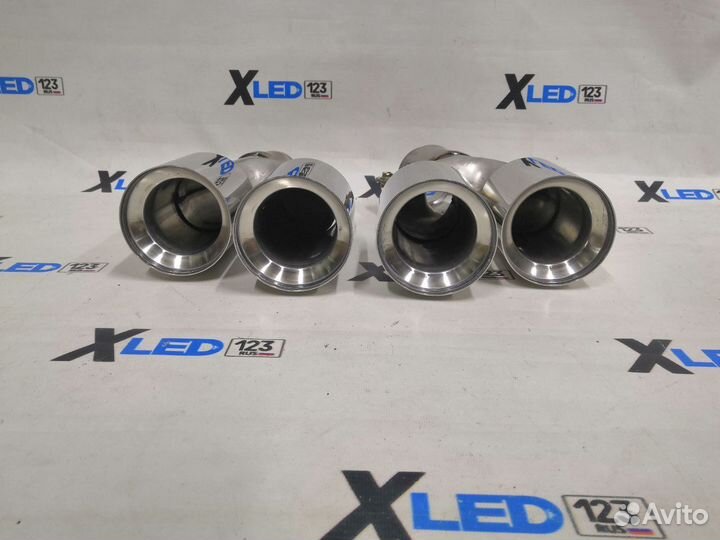 Насадки глушителя BMW G20 G30 G22 стиль M look