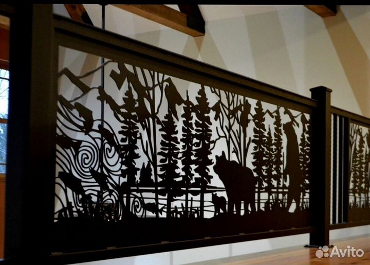 Ограждения для лестниц и балконов