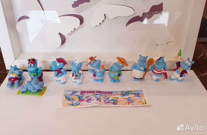 Коллекционные фигурки из киндер сюрприз 90х