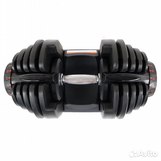 Гантель с регулировкой веса LiveUp LS2315 (5-40 кг