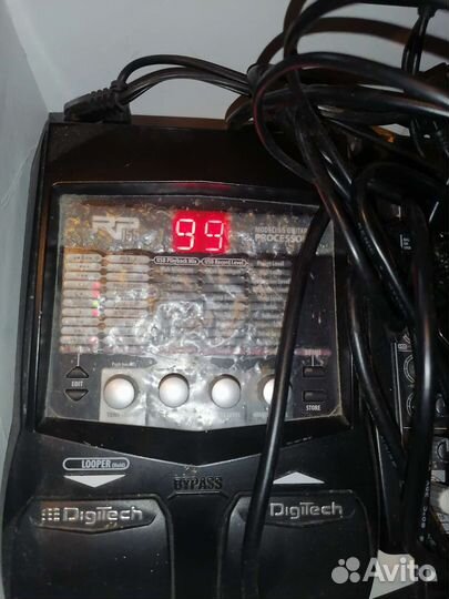 Гитарный процессор digitech rp155