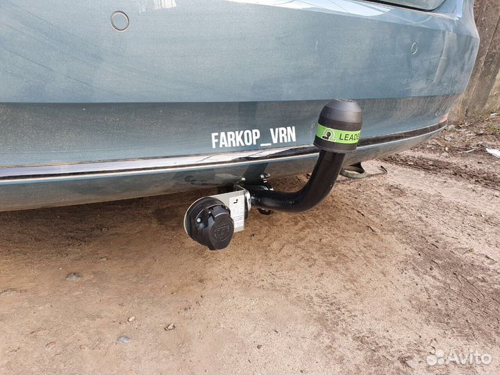 Фаркоп Лидер плюс V125-A на Volkswagen Polo