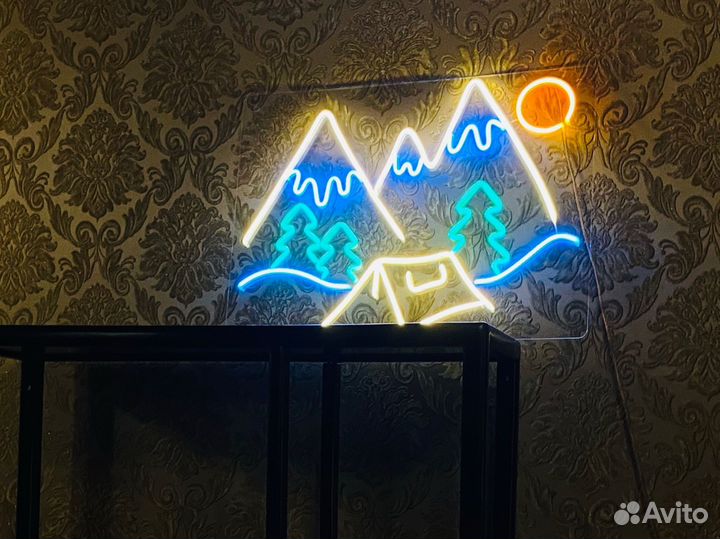 Вывеска для кемпинга