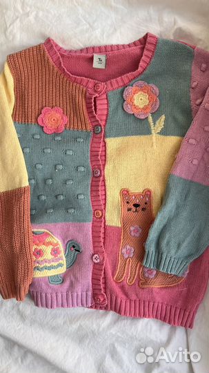 Кофта на пуговицах для девочки