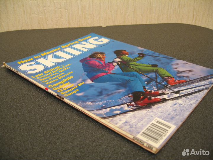 Журналы Skiing о горных лыжах 1986 год
