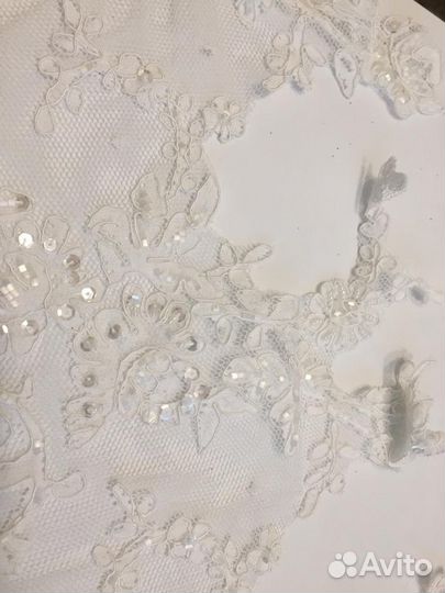 8 кружевное кордовое полотно. Шир. 50 см