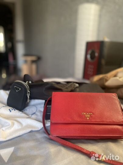 Сумка prada оригинал бу