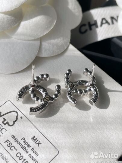 Серьги Chanel